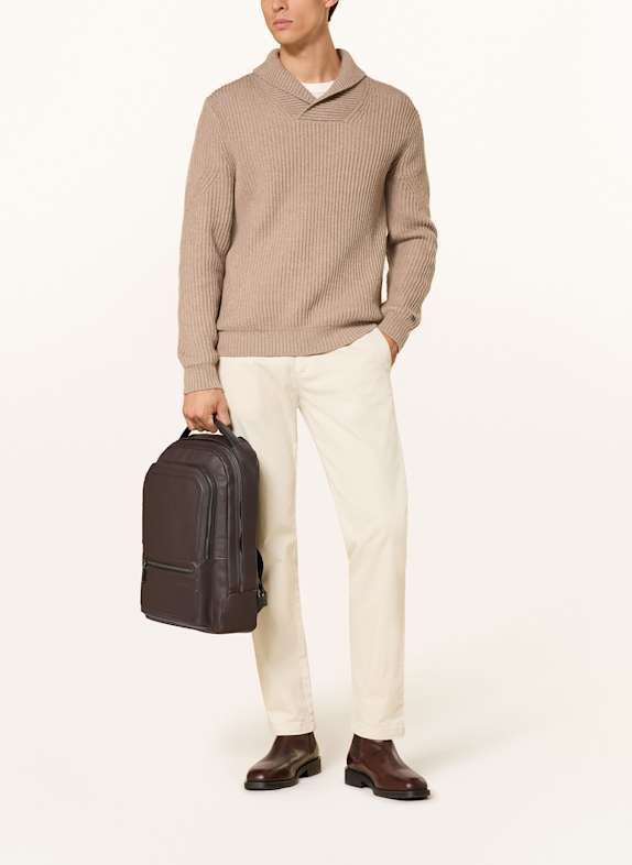 TUMI HARRISON Rugzak BRADNER met laptopvak MARRON FONCÉ