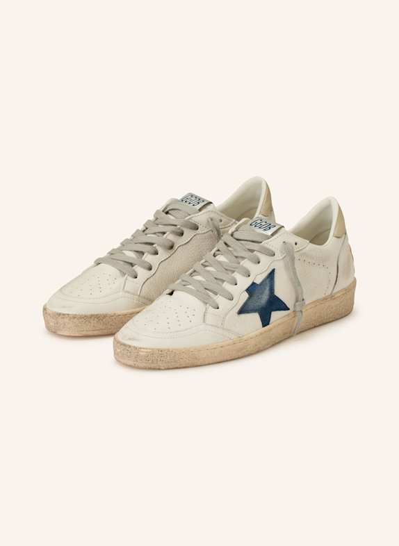 GOLDEN GOOSE Sneaker BALL STAR WEISS / BLAU