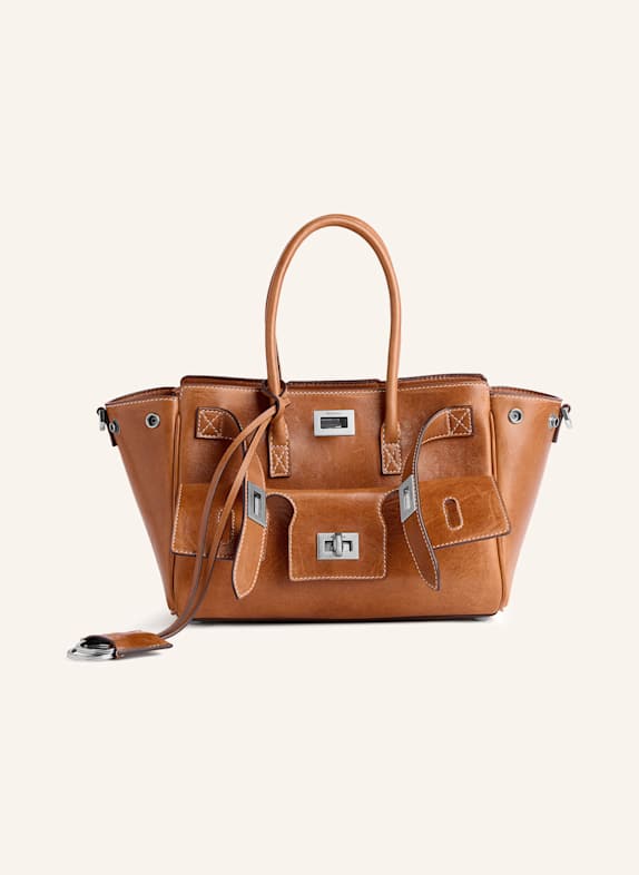 BALENCIAGA Umhängetasche COGNAC