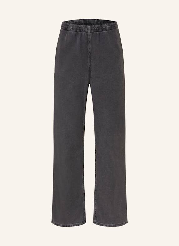 American Vintage Wide leg jeans JAZY BLACK BLACK