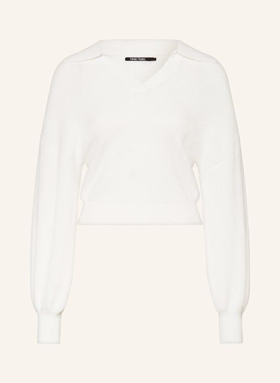 MARC AUREL Pullover WEISS