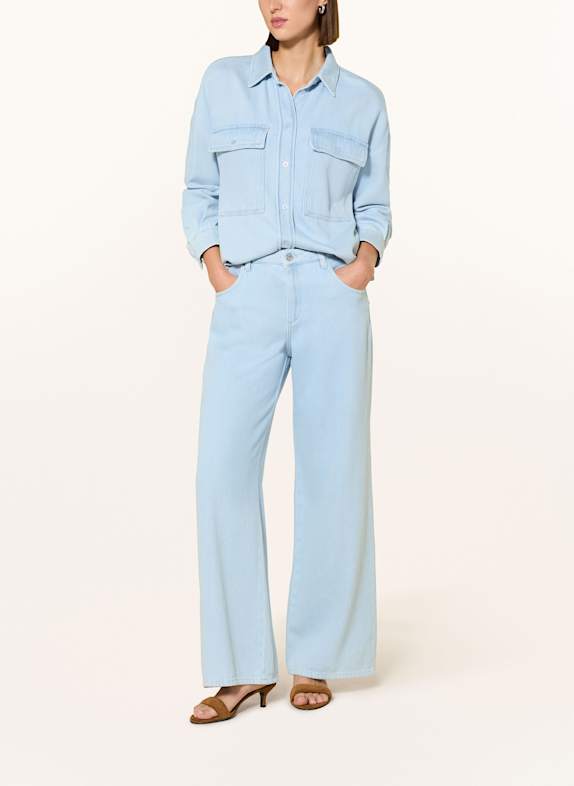 MARC AUREL Wide Leg Jeans 500020 light blue denim