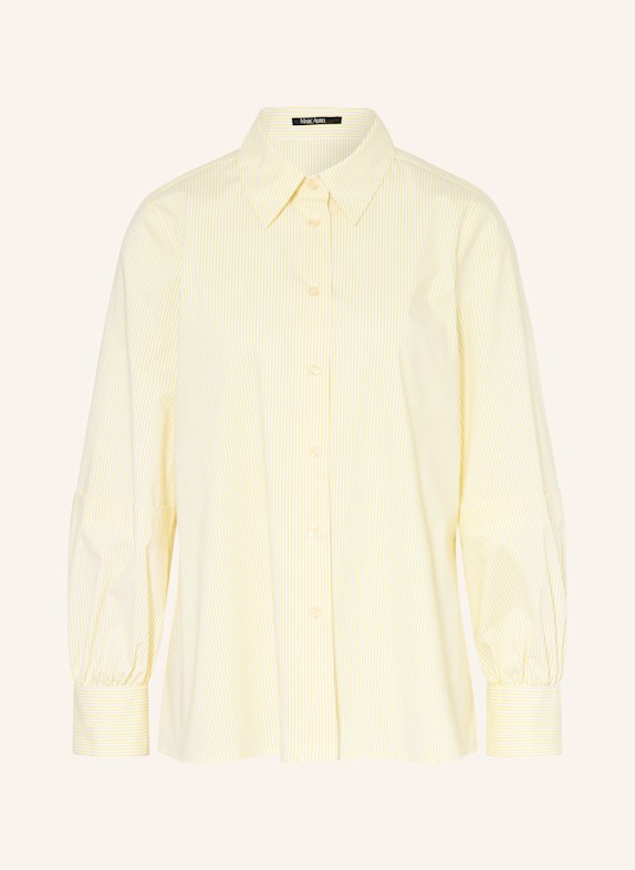 MARC AUREL Koszula oversize ŻÓŁTY / BIAŁY