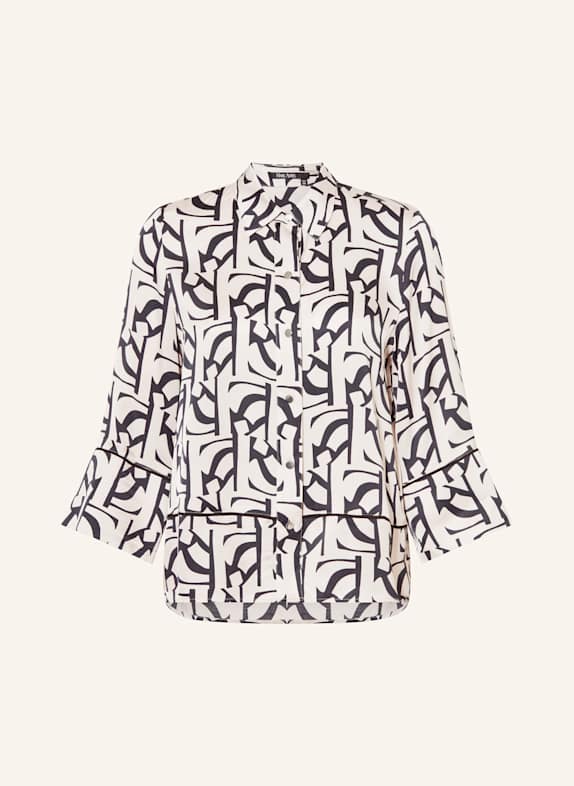 MARC AUREL Hemdbluse mit 3/4-Arm ECRU / SCHWARZ