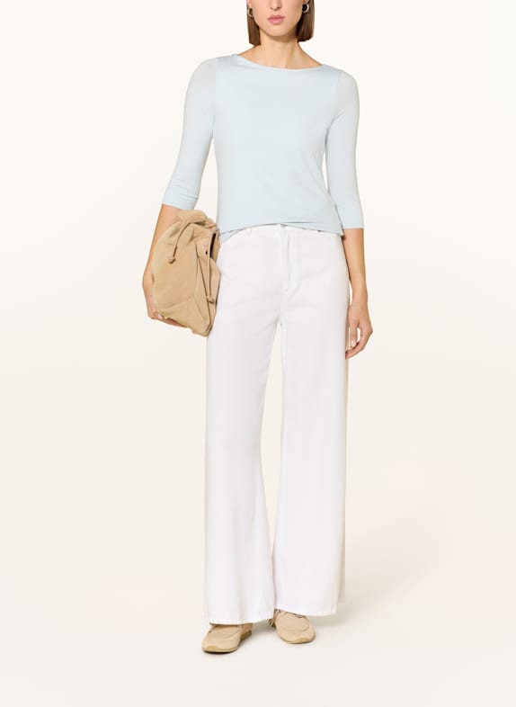 thylie Shirt BRIDGET met 3/4-mouwen LICHTBLAUW