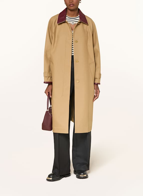 SANDRO Trenchcoat BEIGE