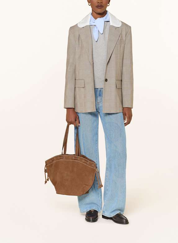 CLAUDIE PIERLOT Shopper HELLBRAUN
