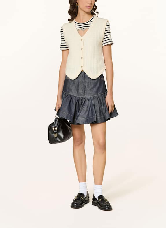 SANDRO Strickweste ECRU