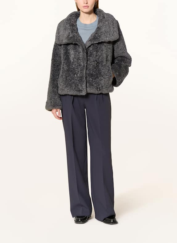 Marc O'Polo Veste en fourrure synthétique GRIS