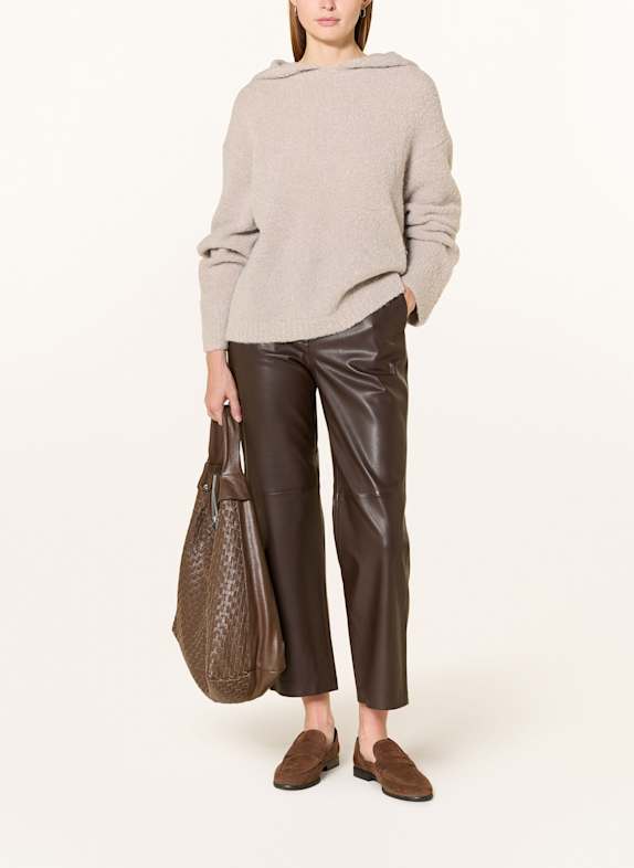 Marc O
Polo Strick-Hoodie HELLBRAUN