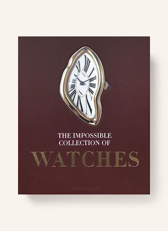 ASSOULINE Książka THE IMPOSSIBLE COLLECTION OF WATCHES (2ND EDITION) CIEMNOBRĄZOWY