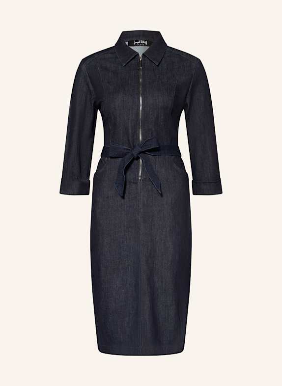 Joseph Ribkoff Džínové šaty s 3/4 rukávem TMAVĚ MODRÁ