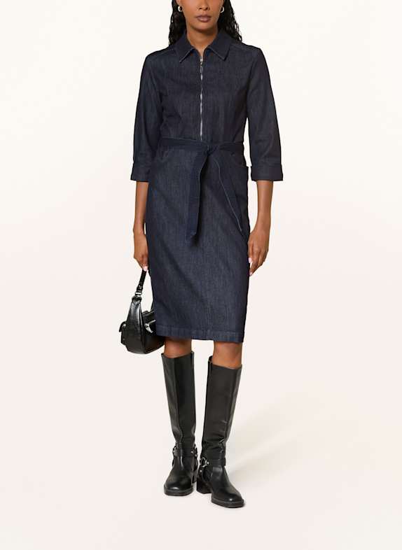 Joseph Ribkoff Jeanskleid mit 3/4-Arm DUNKELBLAU