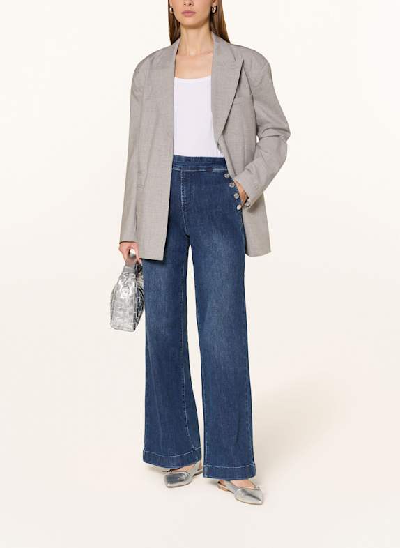 Joseph Ribkoff Wide Leg Jeans BLAUW