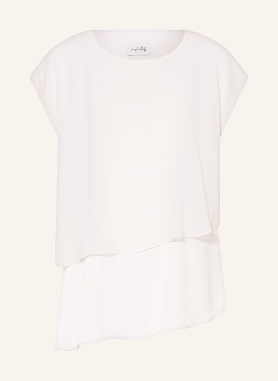 Joseph Ribkoff Blusenshirt im Materialmix WEISS