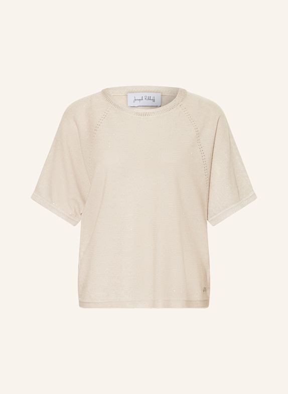 Joseph Ribkoff Strickshirt mit Pailletten BEIGE