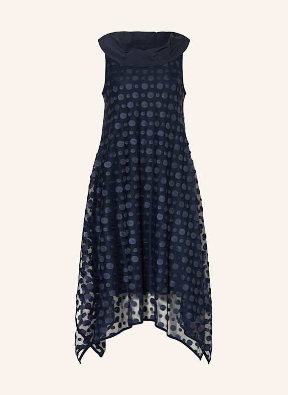 Joseph Ribkoff Mesh-Kleid DUNKELBLAU
