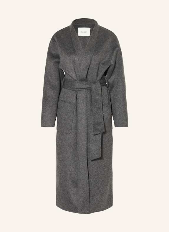 ba&sh Mantel KAY DUNKELGRAU