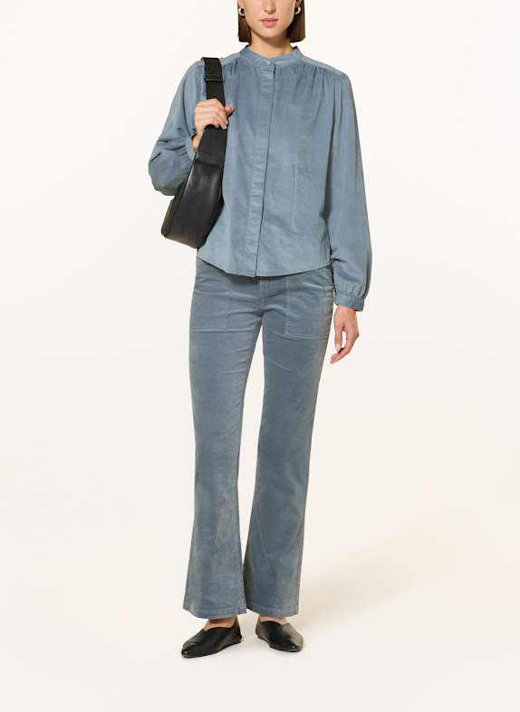 Marc O
Polo Bootcut-Hose KIRUNA aus Samt BLAUGRAU