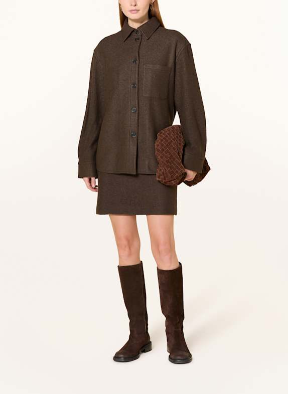 Marc O'Polo Overjacket DUNKELBRAUN