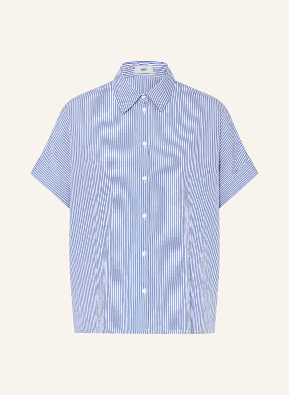 CINQUE Hemdbluse CITAMM BLAU / WEISS