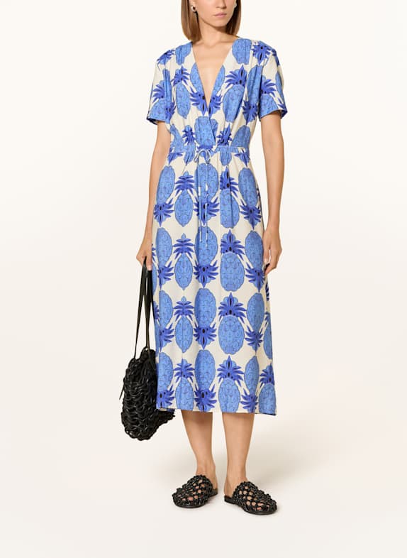 CINQUE Robe CIDURO BLEU / BLANC / NOIR