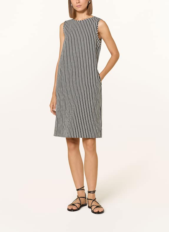 CINQUE Robe CIDUFFY NOIR / GRIS CLAIR