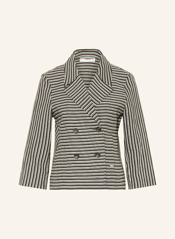 CINQUE Blazer CIBELLA NOIR / GRIS CLAIR