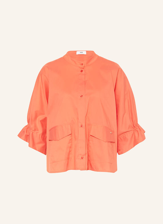 CINQUE Bluse CIPECE mit Volants ORANGE