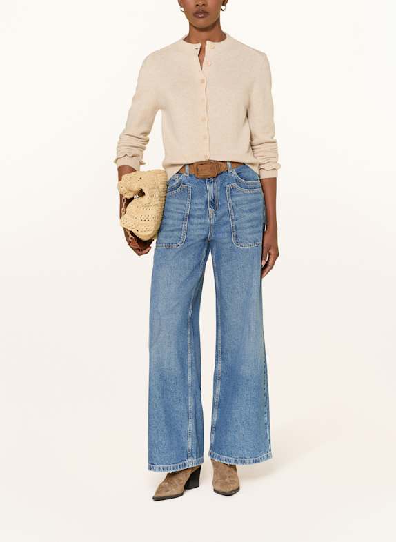 ba&sh Wide Leg Jeans ZOEL BLUE BLUE JEANS