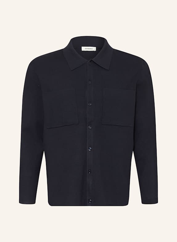 SANDRO Strickjacke BLAU