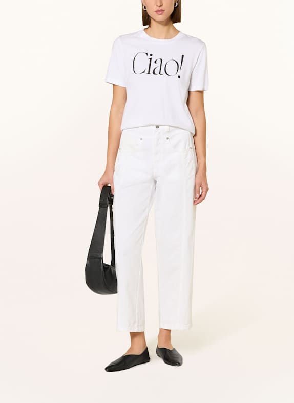 MARC AUREL T-shirt WIT / ZWART