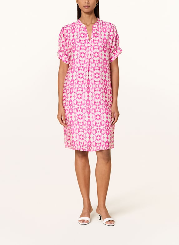 MARC AUREL Dress WHITE / PINK