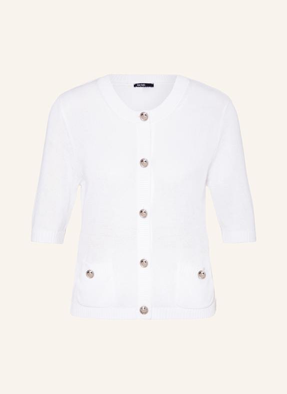 MARC AUREL Cardigan à manches 3/4 BLANC