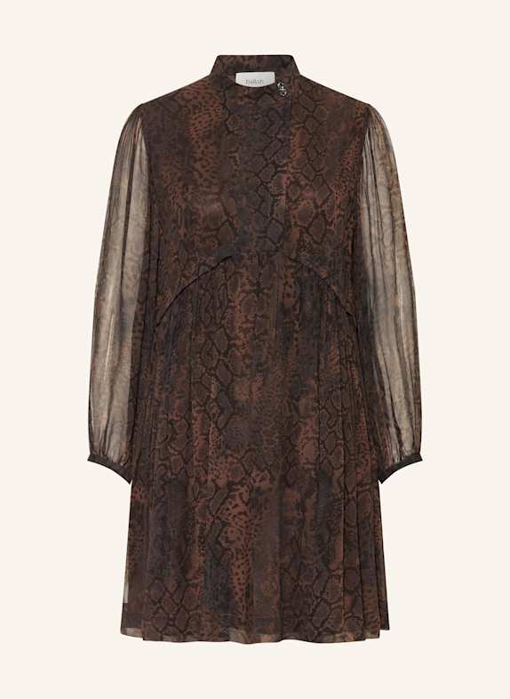 ba&sh Kleid SIMBA DUNKELBRAUN / BRAUN / GRAU