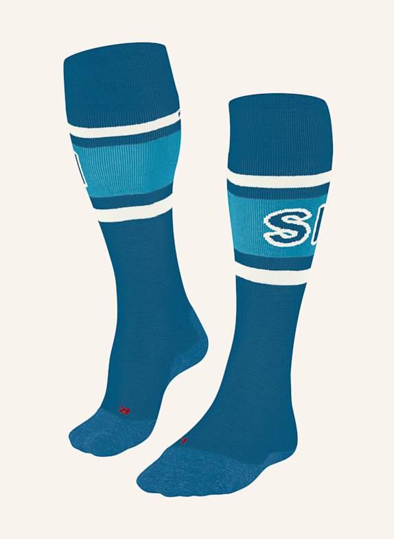 FALKE Ski socks SK2 INTERMEDIATE 6834 KING FISHER