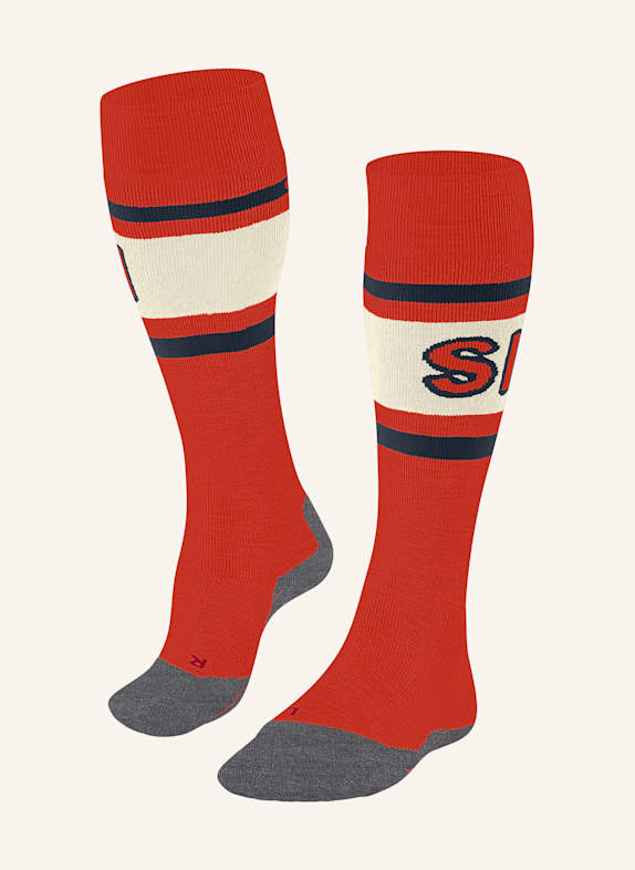 FALKE Ski socks SK2 INTERMEDIATE 8182 SAMBA ORANGE