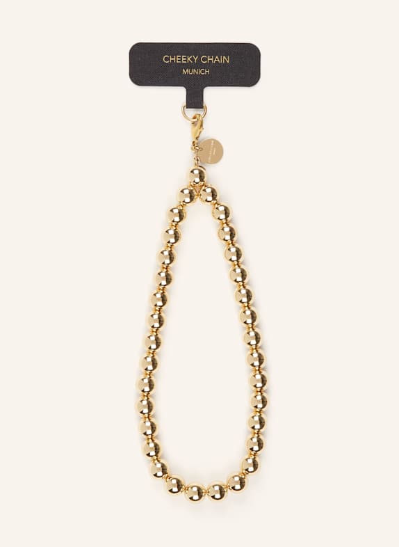 CHEEKY CHAIN MUNICH Smartphone-Kette POPPY GOLD