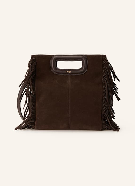 maje Handtasche DUNKELBRAUN