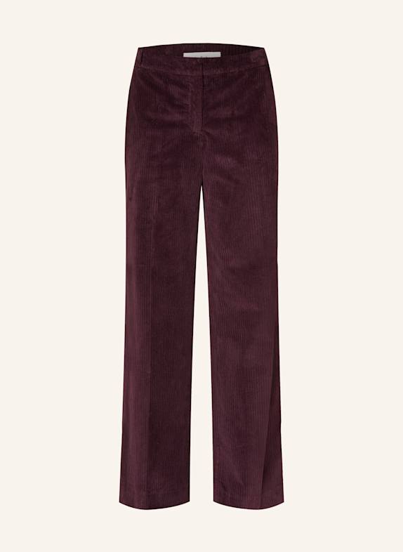 ba&sh Cordhose VILY DUNKELROT