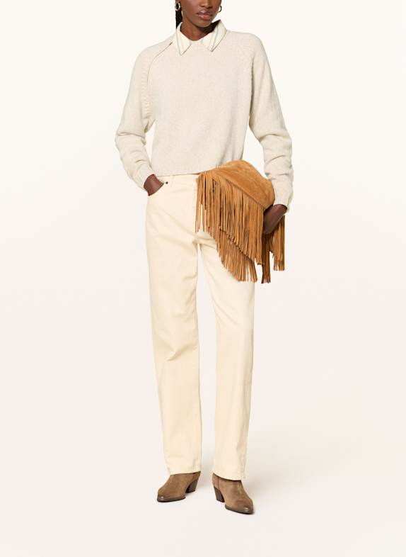 ba&sh Pullover CORVY aus Cashmere CREME