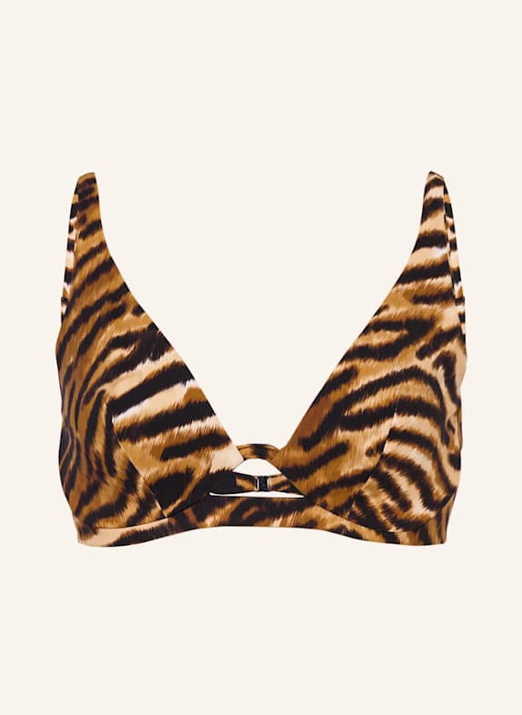 CHANTELLE Bügel-Bikini-Top VITA HELLBRAUN / BRAUN / DUNKELBRAUN