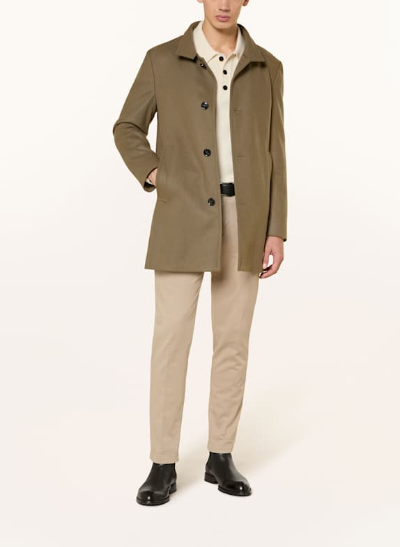 STRELLSON Wollmantel FINCHLEY 2.0 OLIV