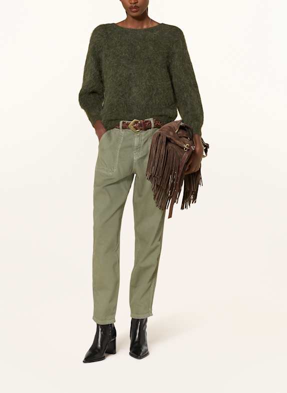 ba&sh Pullover FILL mit Alpaka KHAKI