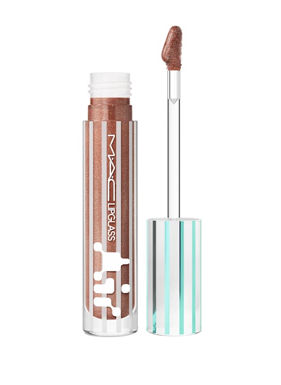 M.A.C LIPGLASS AIR TWINKLE TAUPE