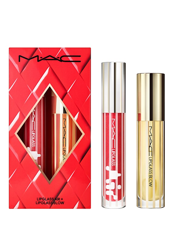 M.A.C BLOWING AIR KISSES GLOSSY LIP DUO