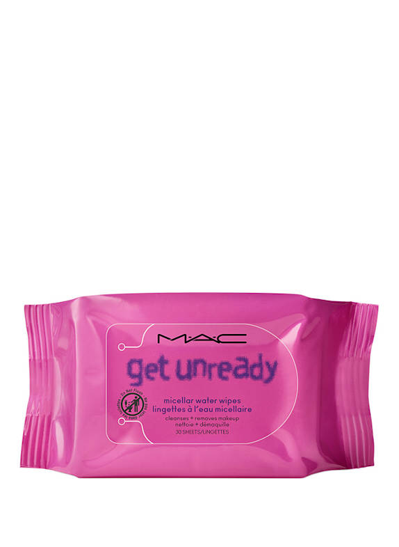M.A.C GET UNREADY MICELLAR WATER WIPES