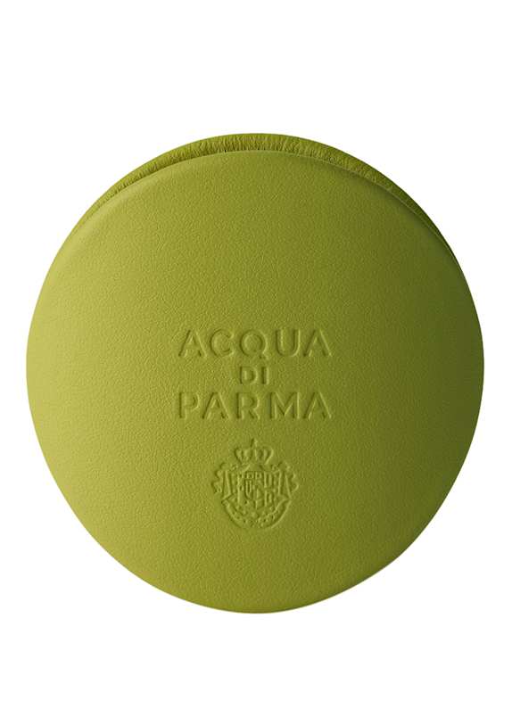 ACQUA DI PARMA CAR DIFFUSER - LEATHER CASE JUNGLE GREEN