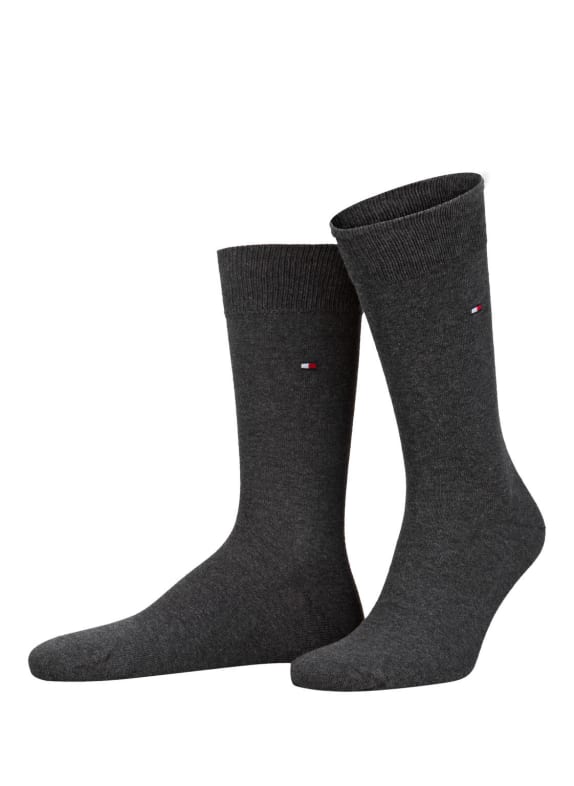 TOMMY HILFIGER 2er-Pack Socken 030 A- ANTHRAZIT