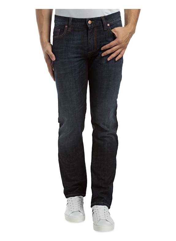 ALBERTO Jeans PIPE Regular Slim Fit 891 DONKERBLAUW